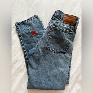 Levi’s x Olive and Bette’s Embroidered Jeans